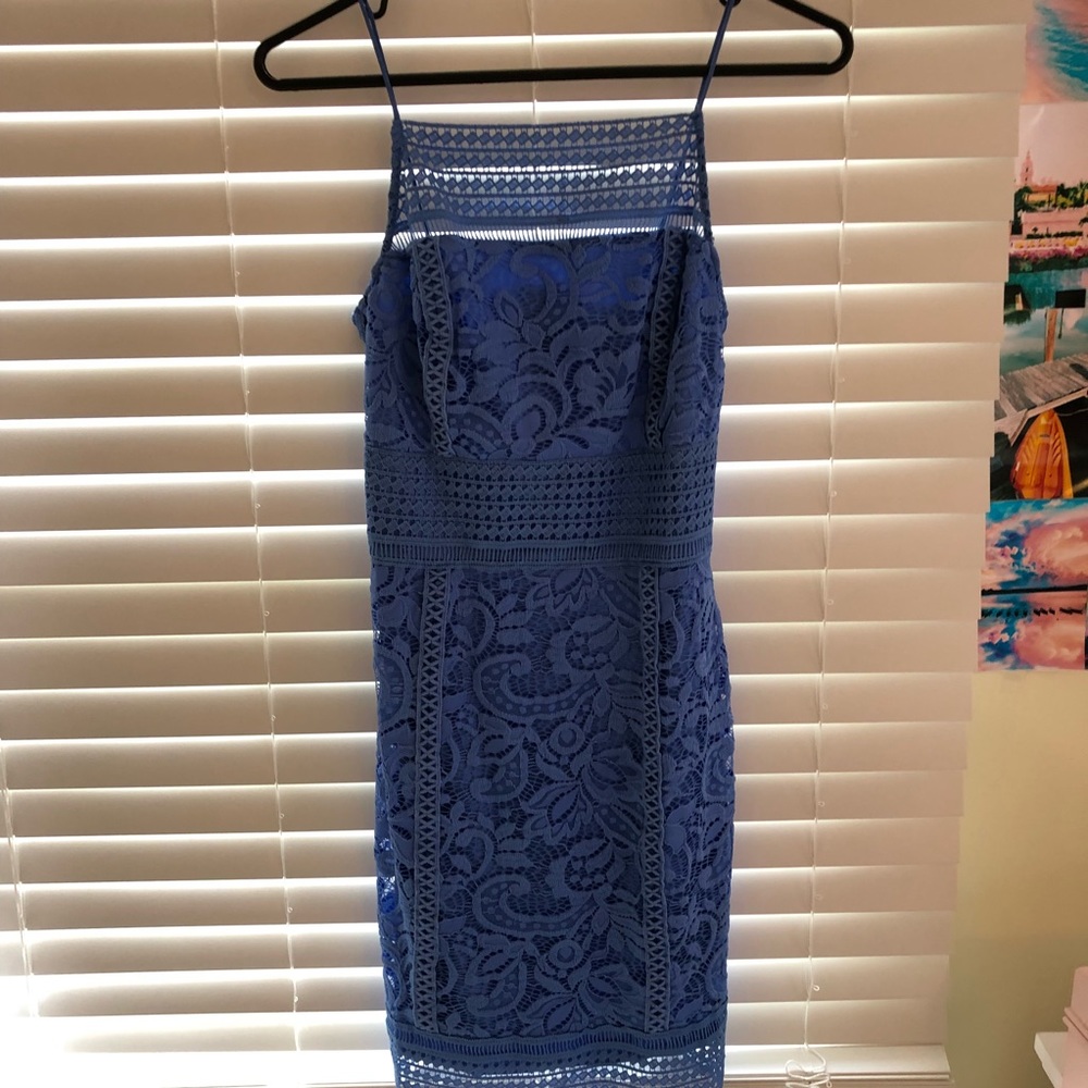 TOPSHOP lace bodycon dress